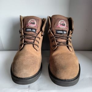 Men's Size 11 Brahma ASTM F2413-18 M/I/C Hiker Work Boots EH Rated Steel Toed